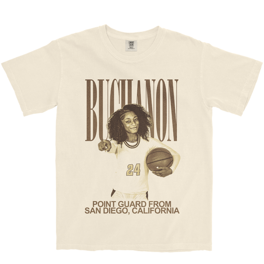 KAYLYN BUCHANON VINTAGE IVORY TEE