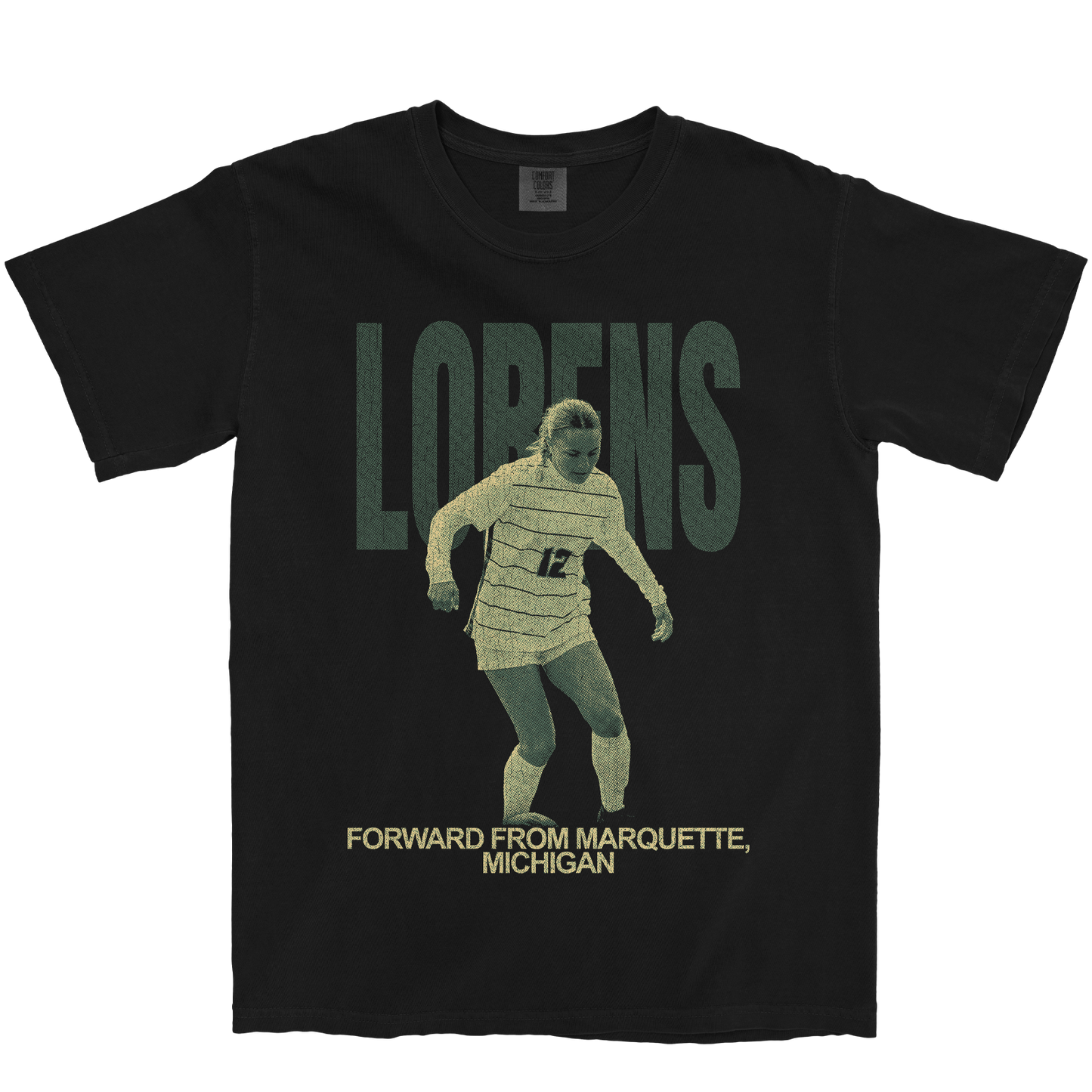 BELLA LORENS VINTAGE BLACK TEE