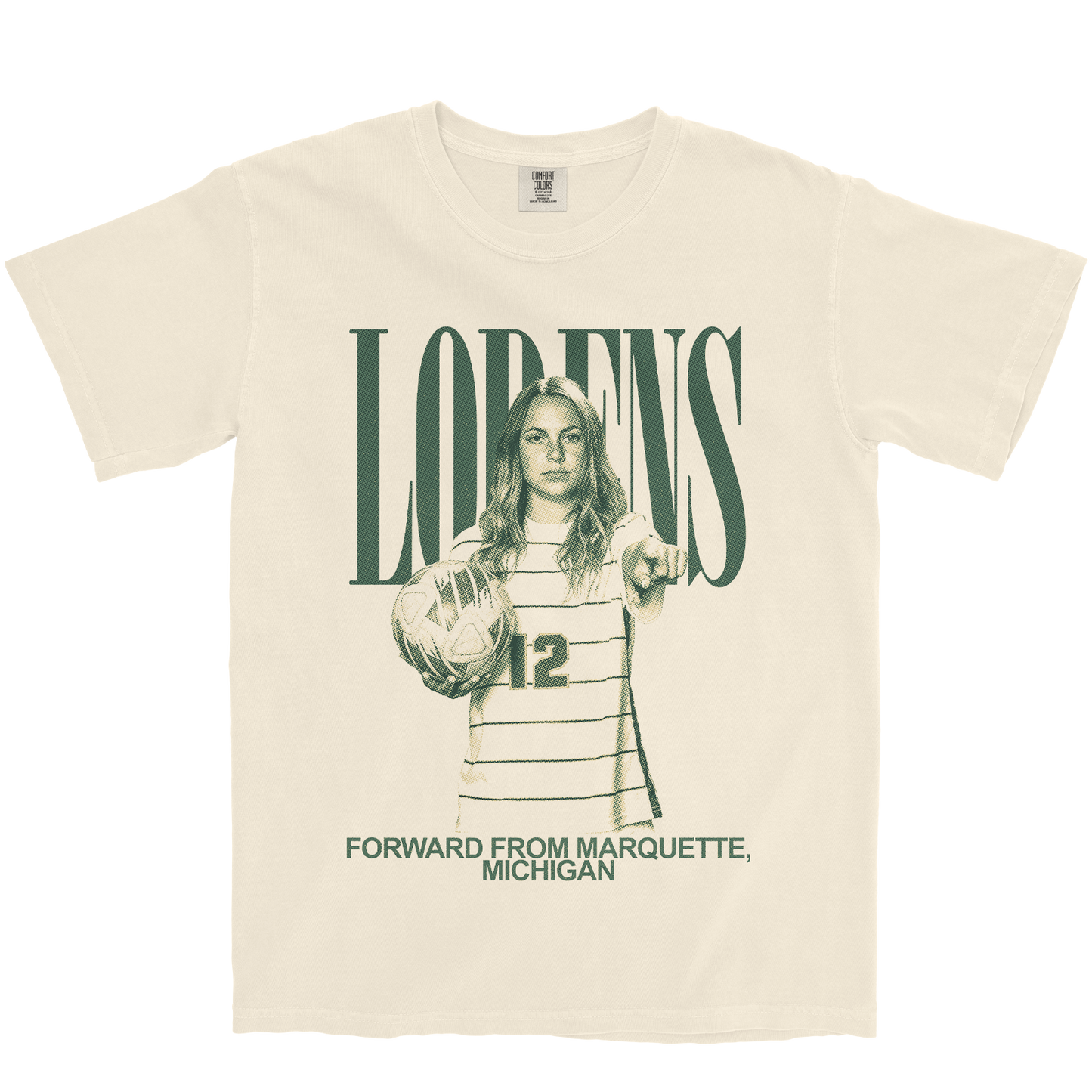 BELLA LORENS VINTAGE IVORY TEE