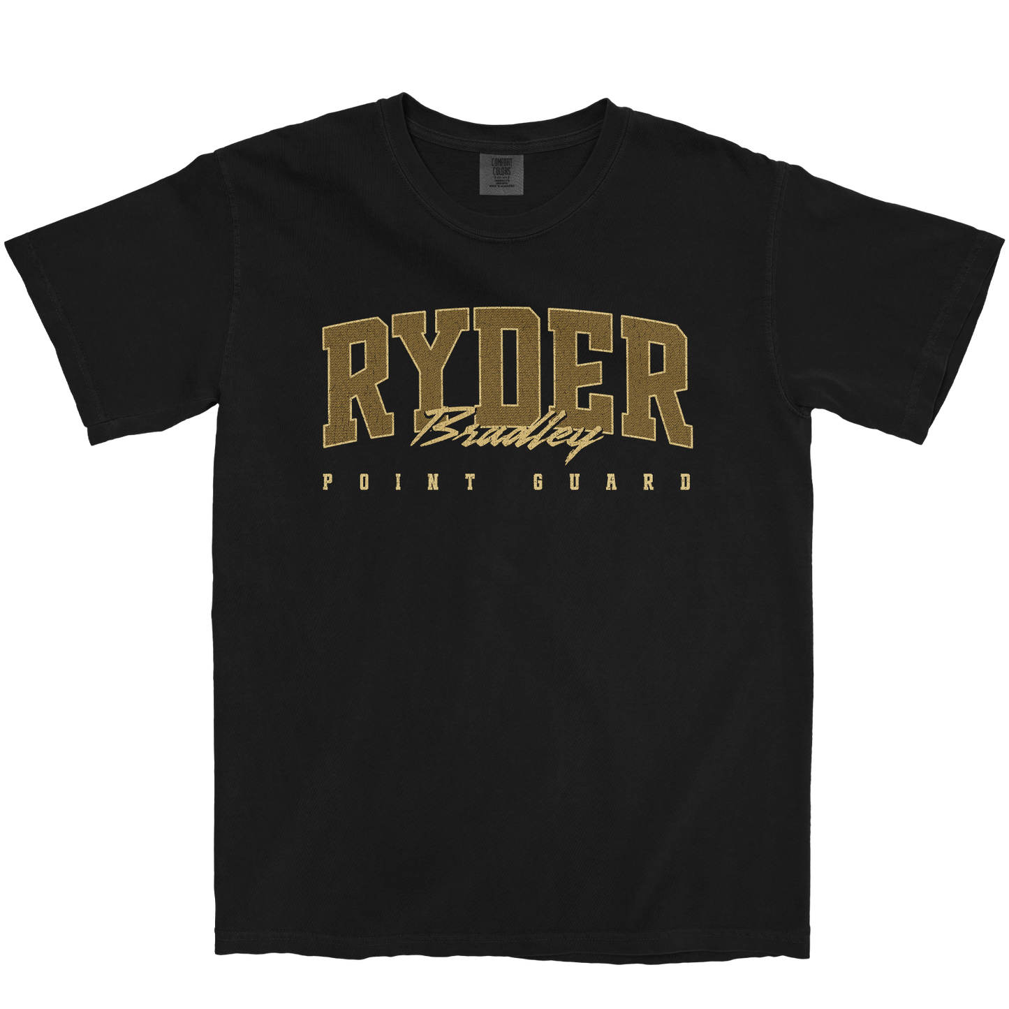 RYDER BRADLEY RETRO BLACK TEE