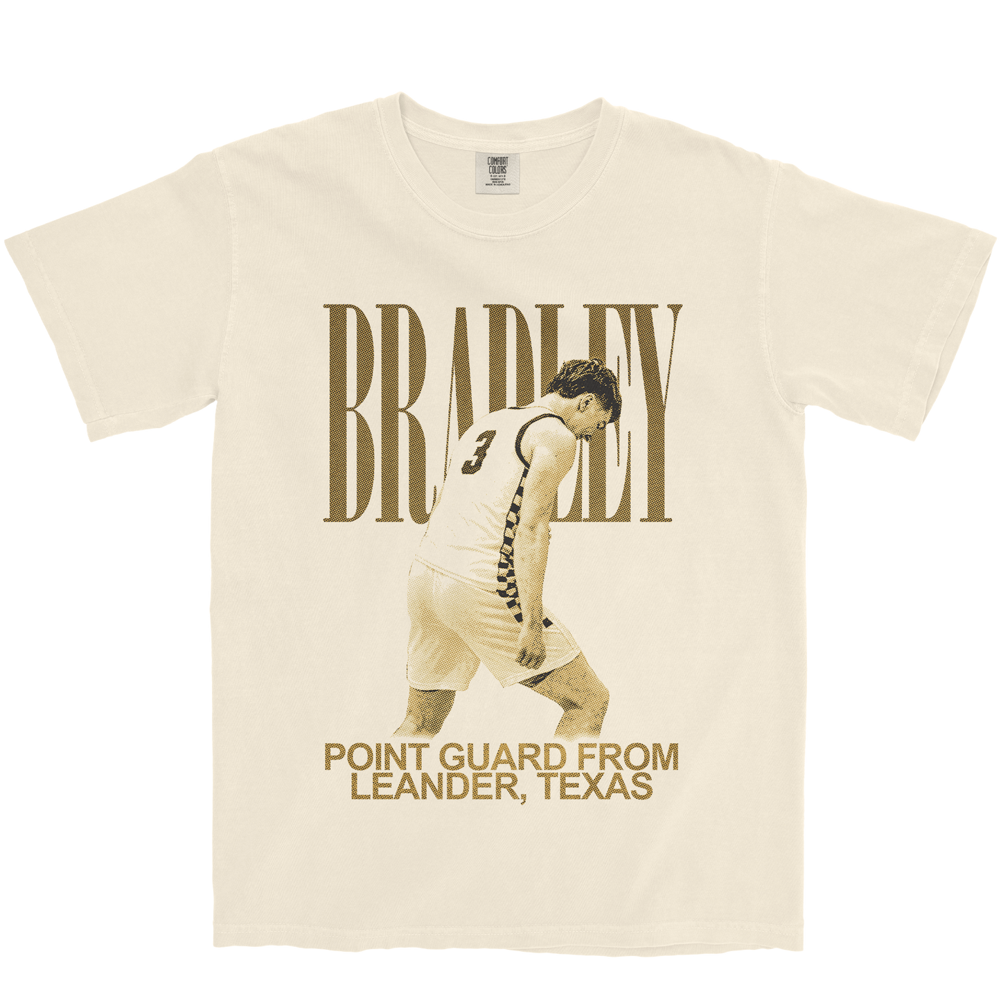RYDER BRADLEY VINTAGE IVORY TEE