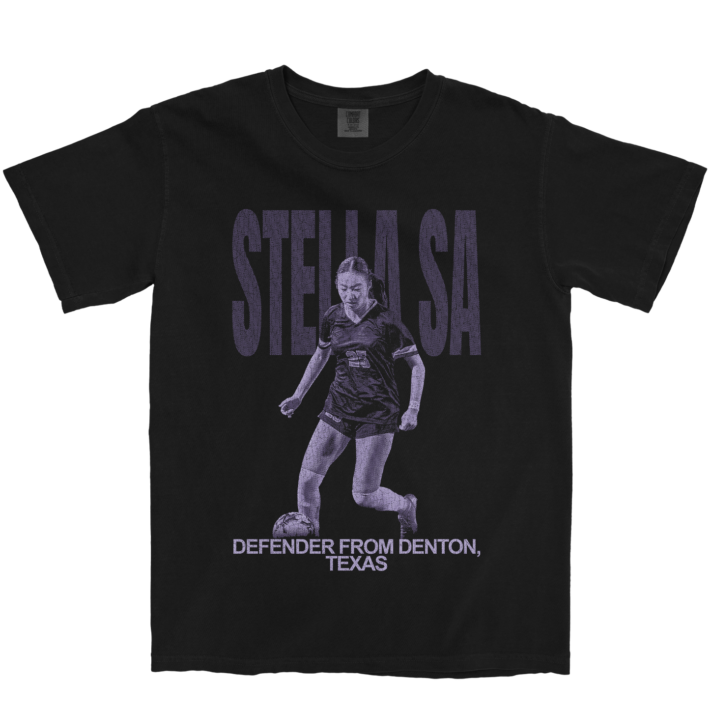 STELLA SA VINTAGE BLACK TEE