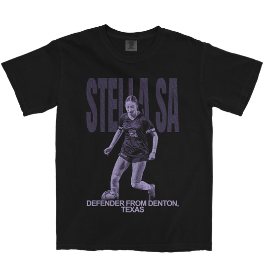 STELLA SA VINTAGE BLACK TEE
