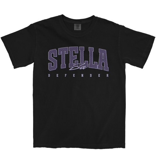 STELLA SA RETRO BLACK TEE