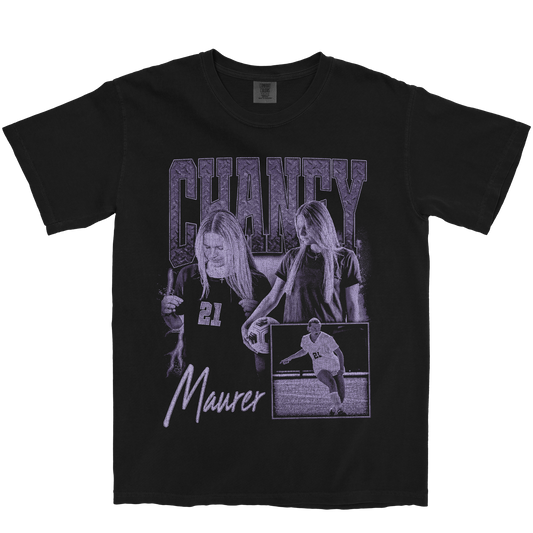 CHANEY MAURER GRAPHIC BLACK TEE