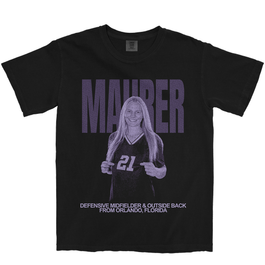 CHANEY MAURER VINTAGE BLACK TEE