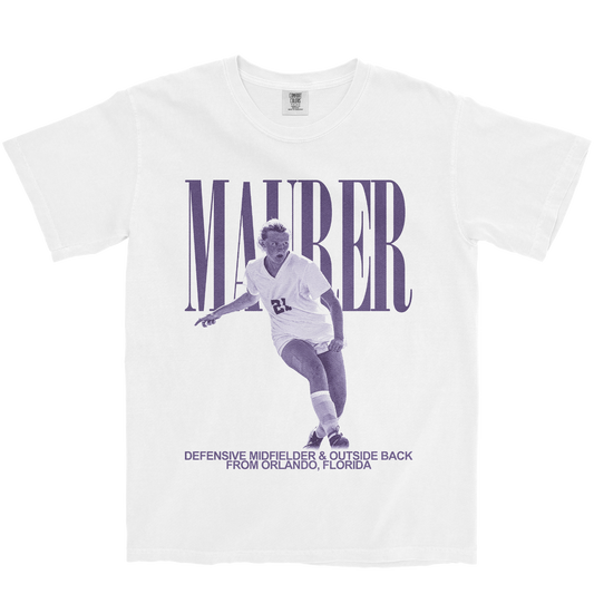 CHANEY MAURER VINTAGE WHITE TEE