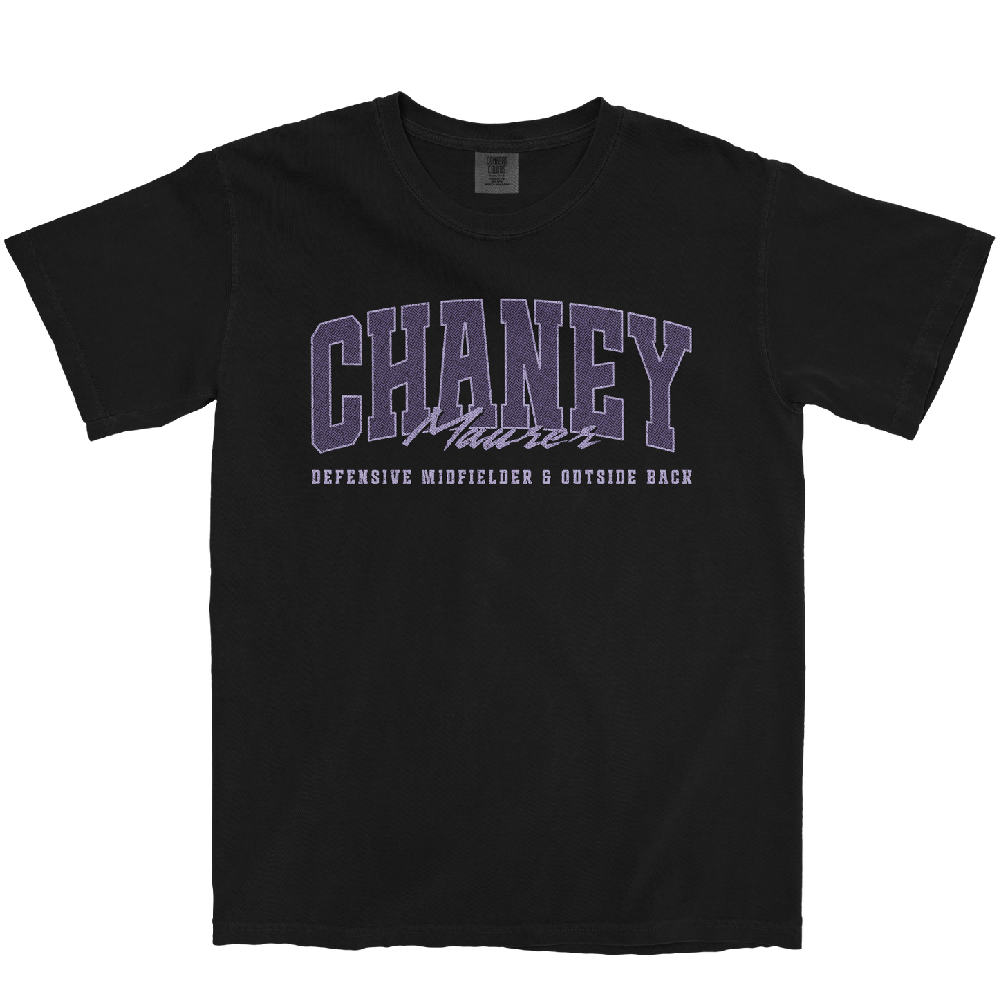 CHANEY MAURER RETRO BLACK TEE
