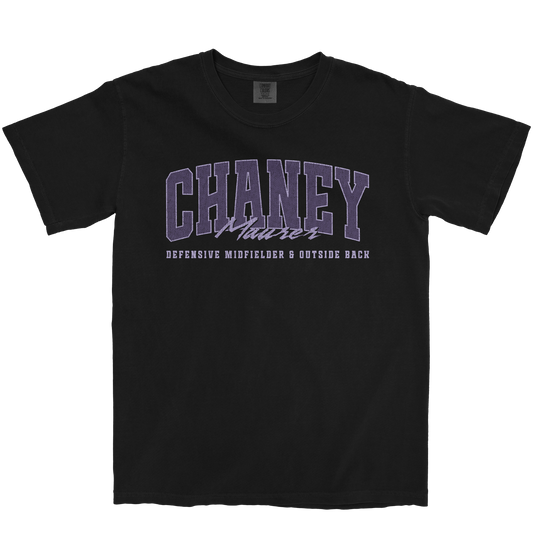 CHANEY MAURER RETRO BLACK TEE