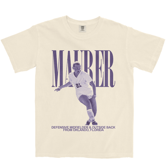 CHANEY MAURER VINTAGE IVORY TEE