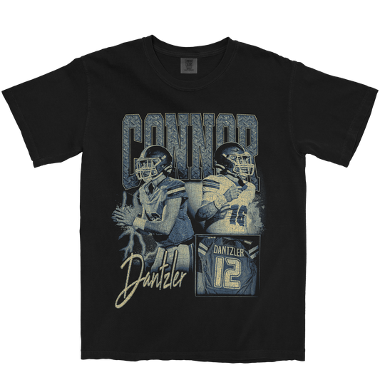 CONNOR DANTZLER GRAPHIC BLACK TEE