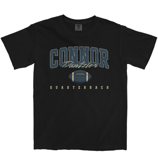 CONNOR DANTZLER RETRO BLACK TEE