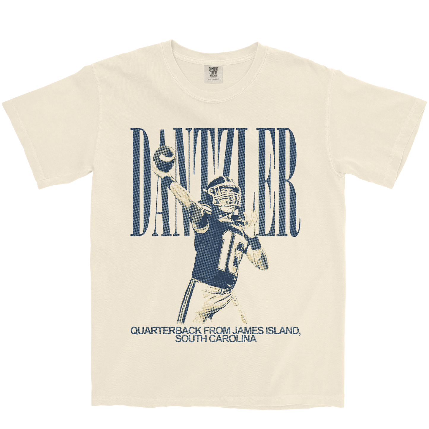 CONNOR DANTZLER VINTAGE IVORY TEE