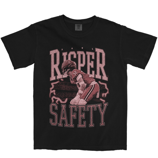 PAUL RISPER VINTAGE BLACK TEE