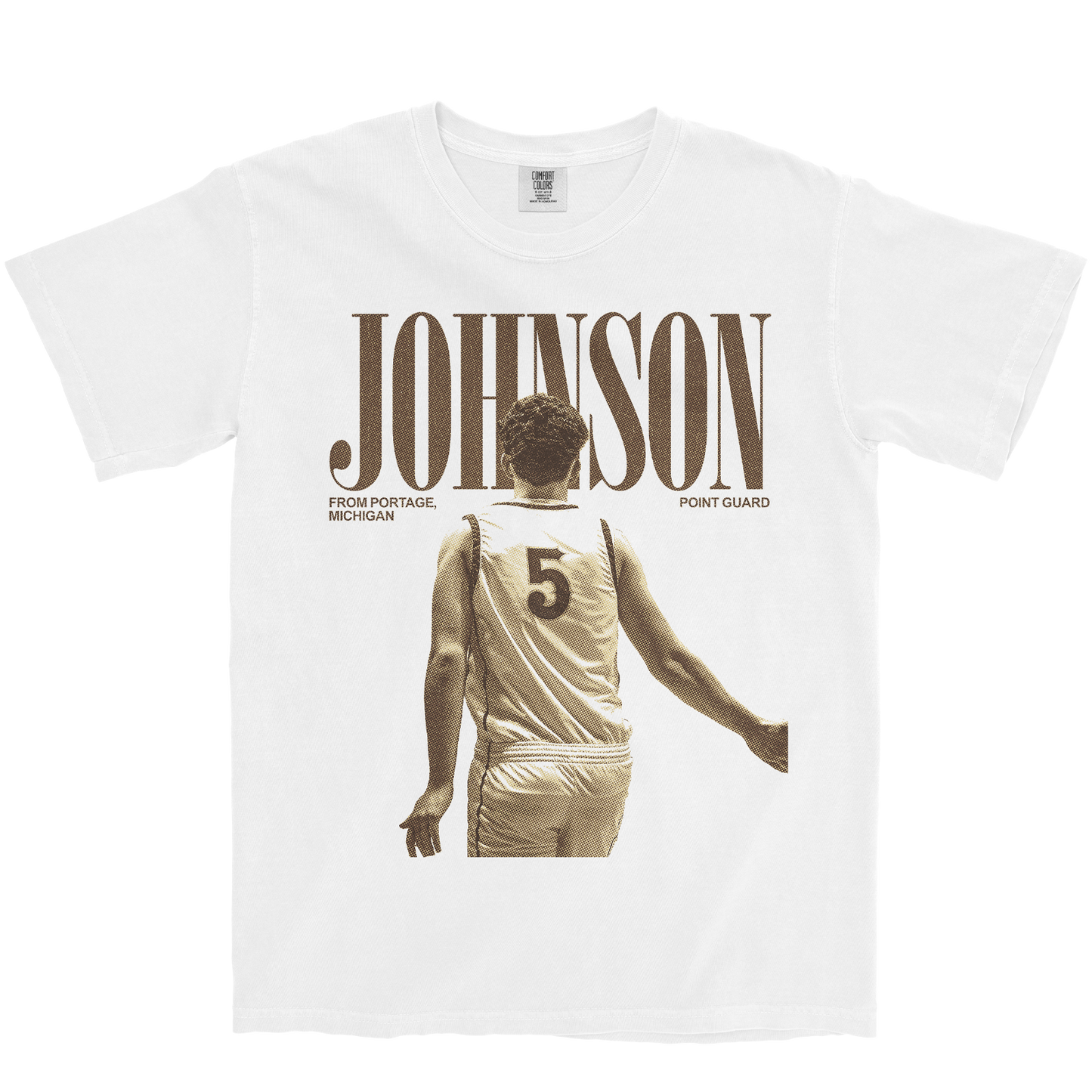 BEN JOHNSON VINTAGE WHITE TEE