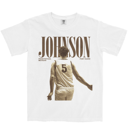BEN JOHNSON VINTAGE WHITE TEE
