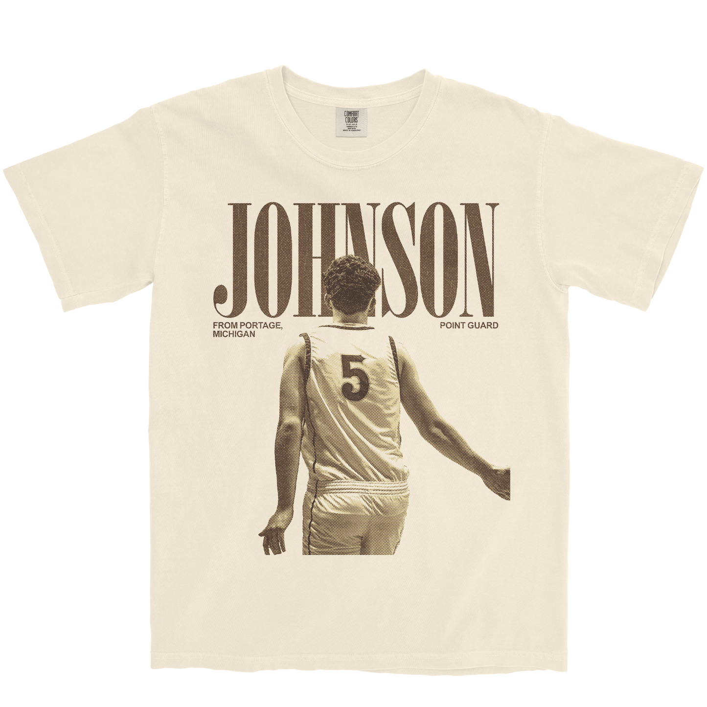 BEN JOHNSON VINTAGE IVORY TEE