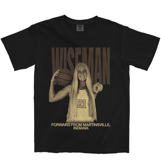 FAITH WISEMAN VINTAGE BLACK TEE