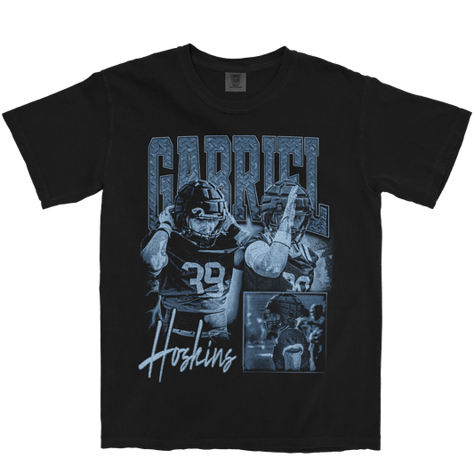 GABRIEL HOSKINS GRAPHIC BLACK TEE
