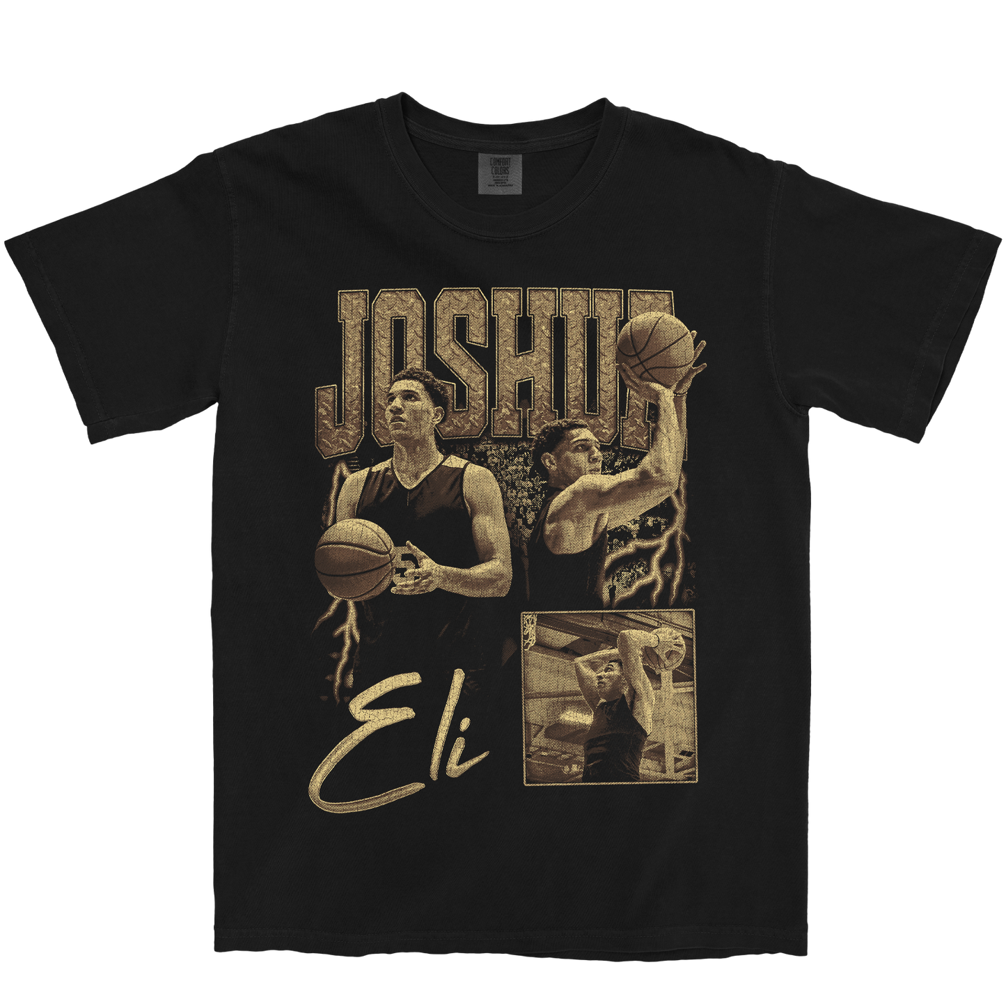 JOSHUA ELI GRAPHIC BLACK TEE