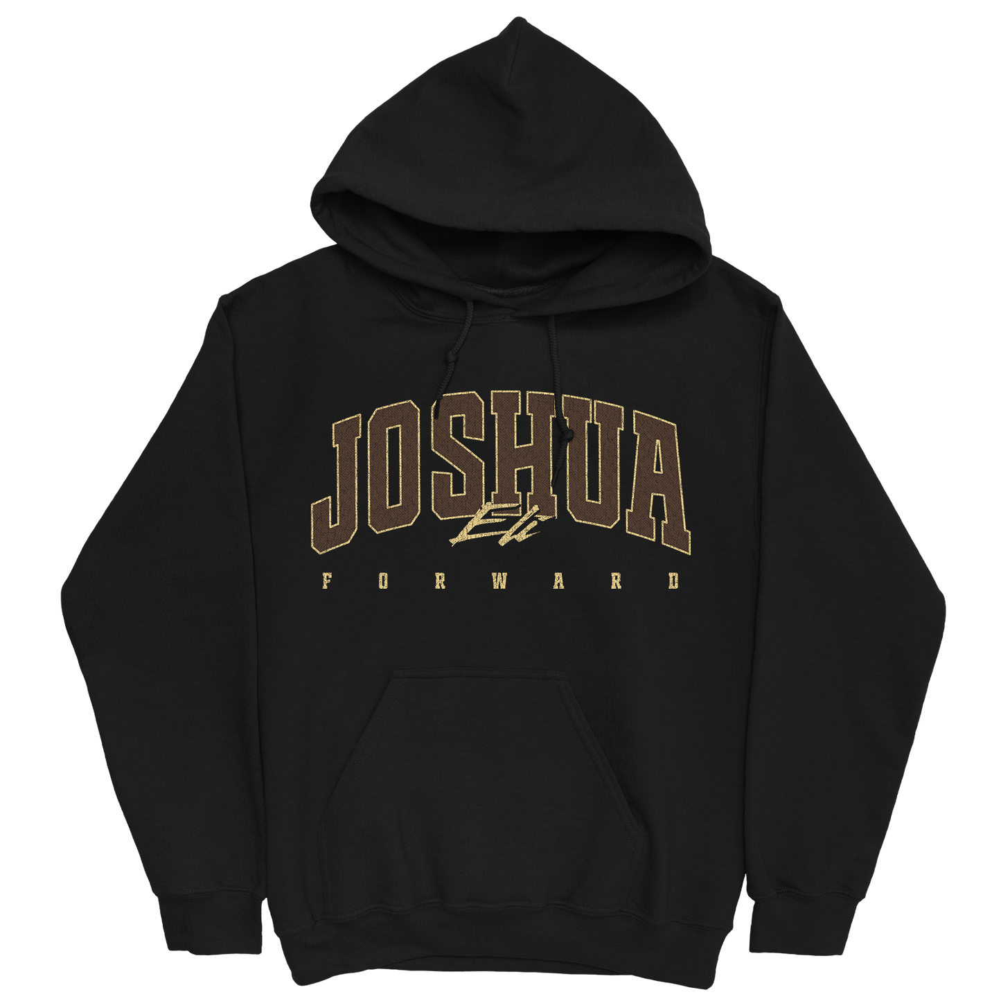 JOSHUA ELI RETRO BLACK HOODIE