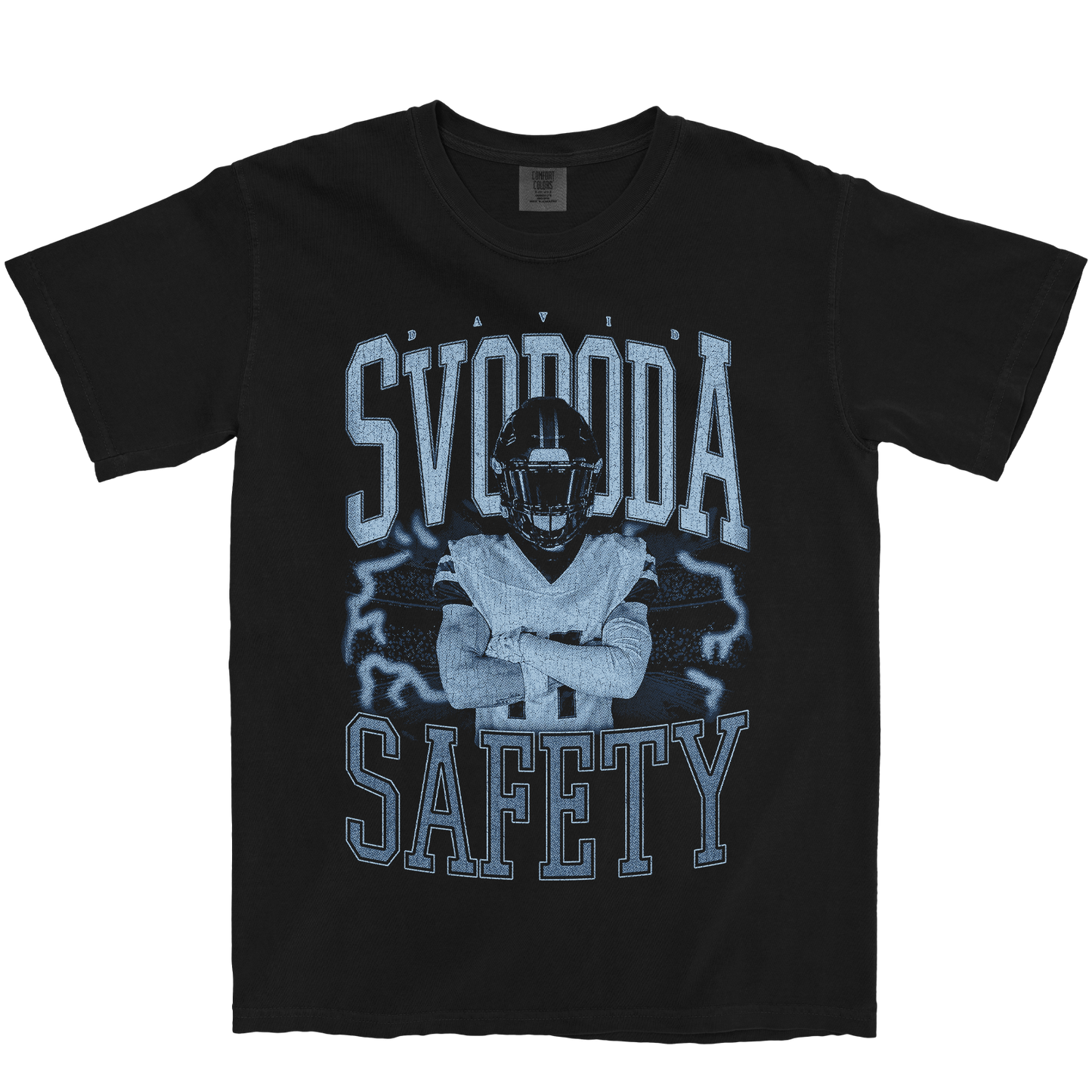 DAVID SVOBODA VINTAGE BLACK TEE