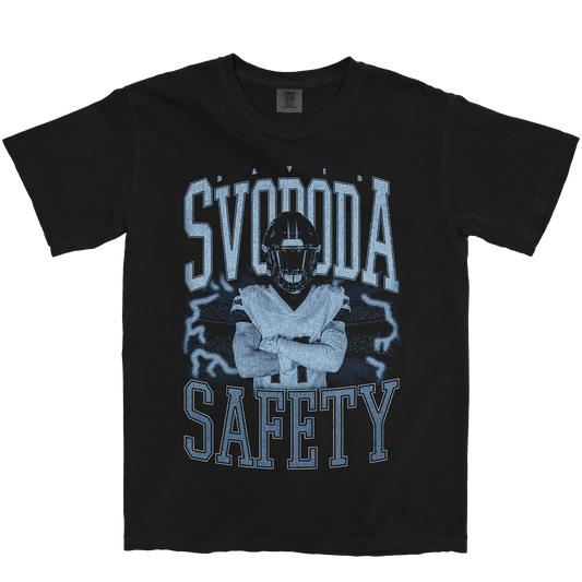 DAVID SVOBODA VINTAGE BLACK TEE