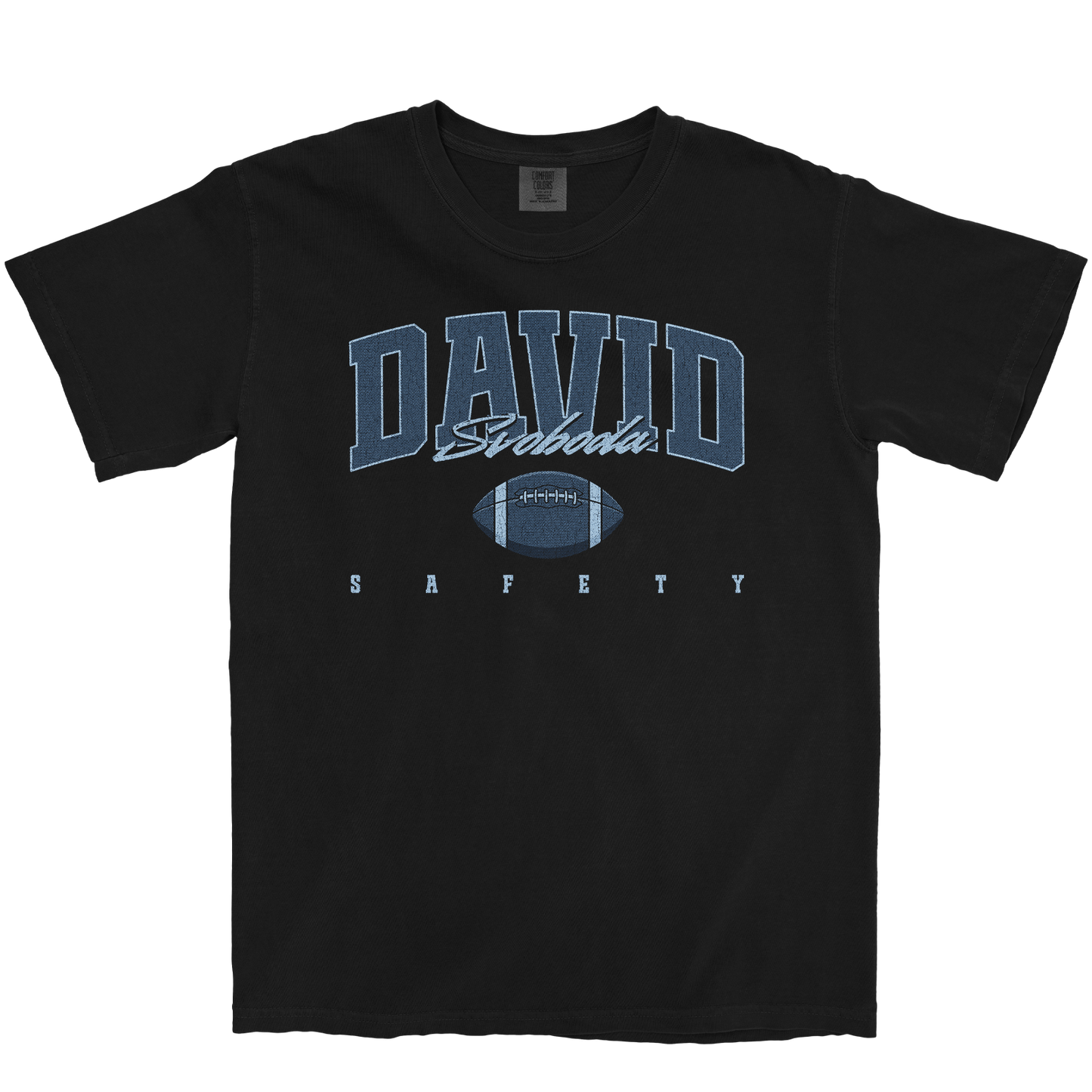 DAVID SVOBODA RETRO BLACK TEE