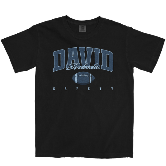 DAVID SVOBODA RETRO BLACK TEE