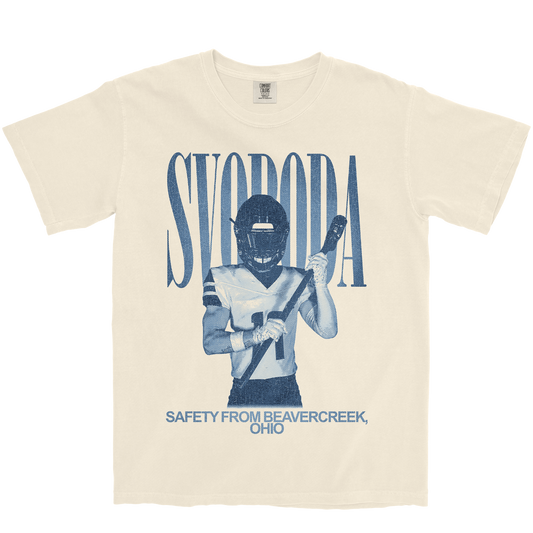 DAVID SVOBODA VINTAGE IVORY TEE
