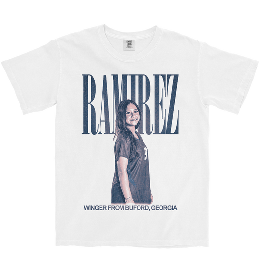 ISA RAMIREZ VINTAGE WHITE TEE