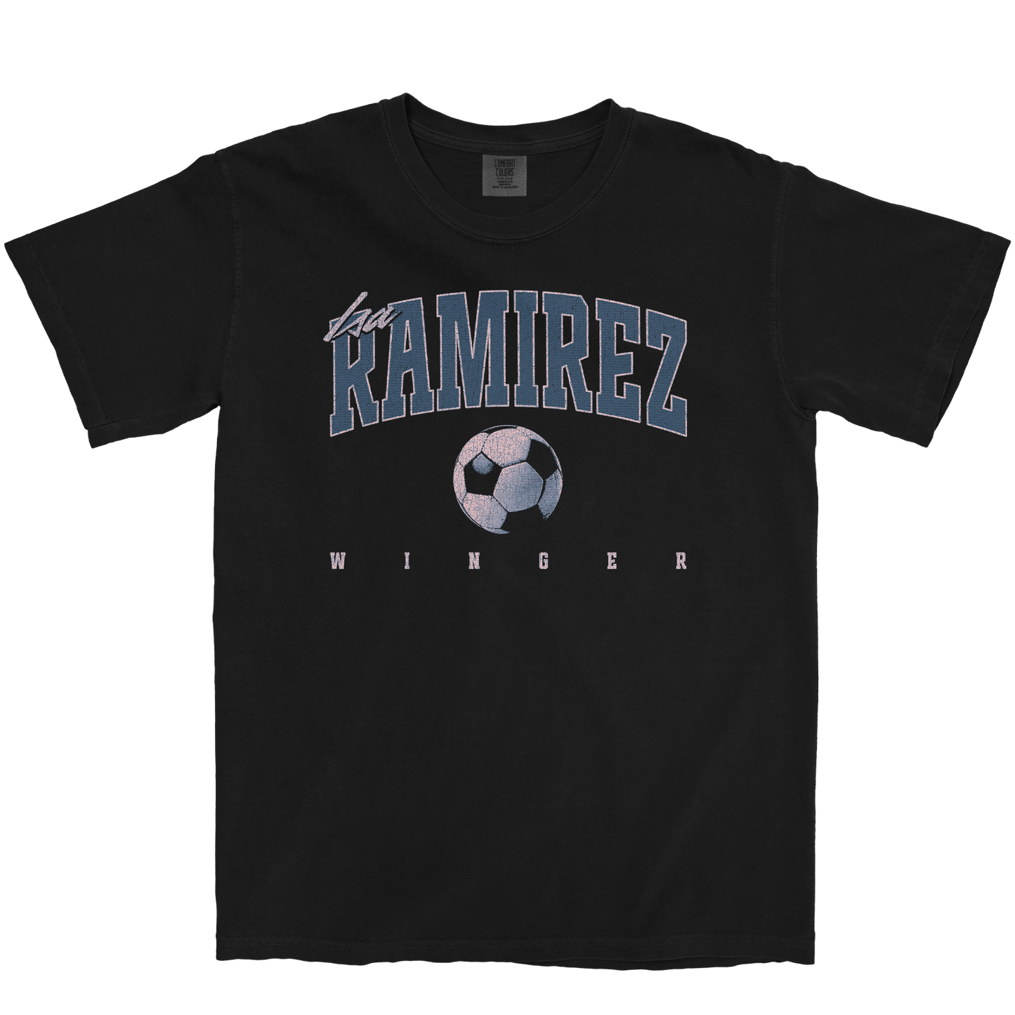 ISA RAMIREZ RETRO BLACK TEE