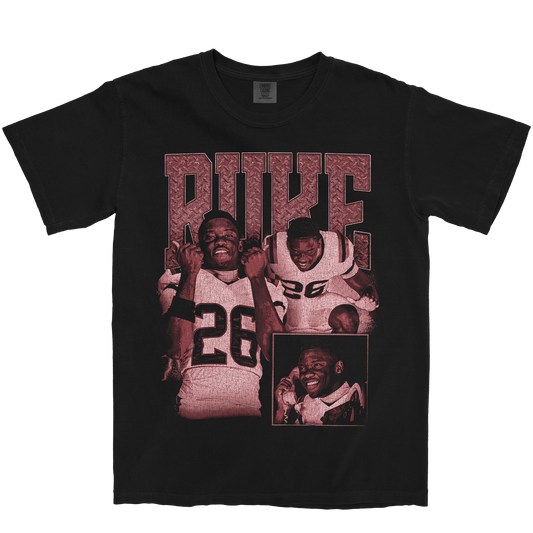 RUKEVWE ERUVWETAGHWARE GRAPHIC BLACK TEE