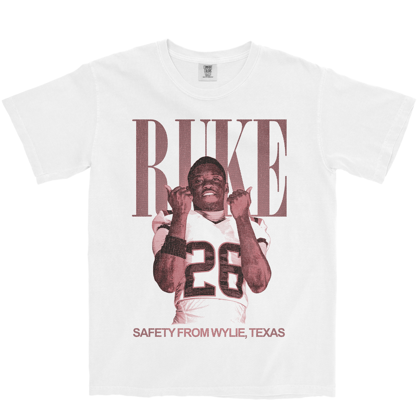 RUKEVWE ERUVWETAGHWARE VINTAGE WHITE TEE