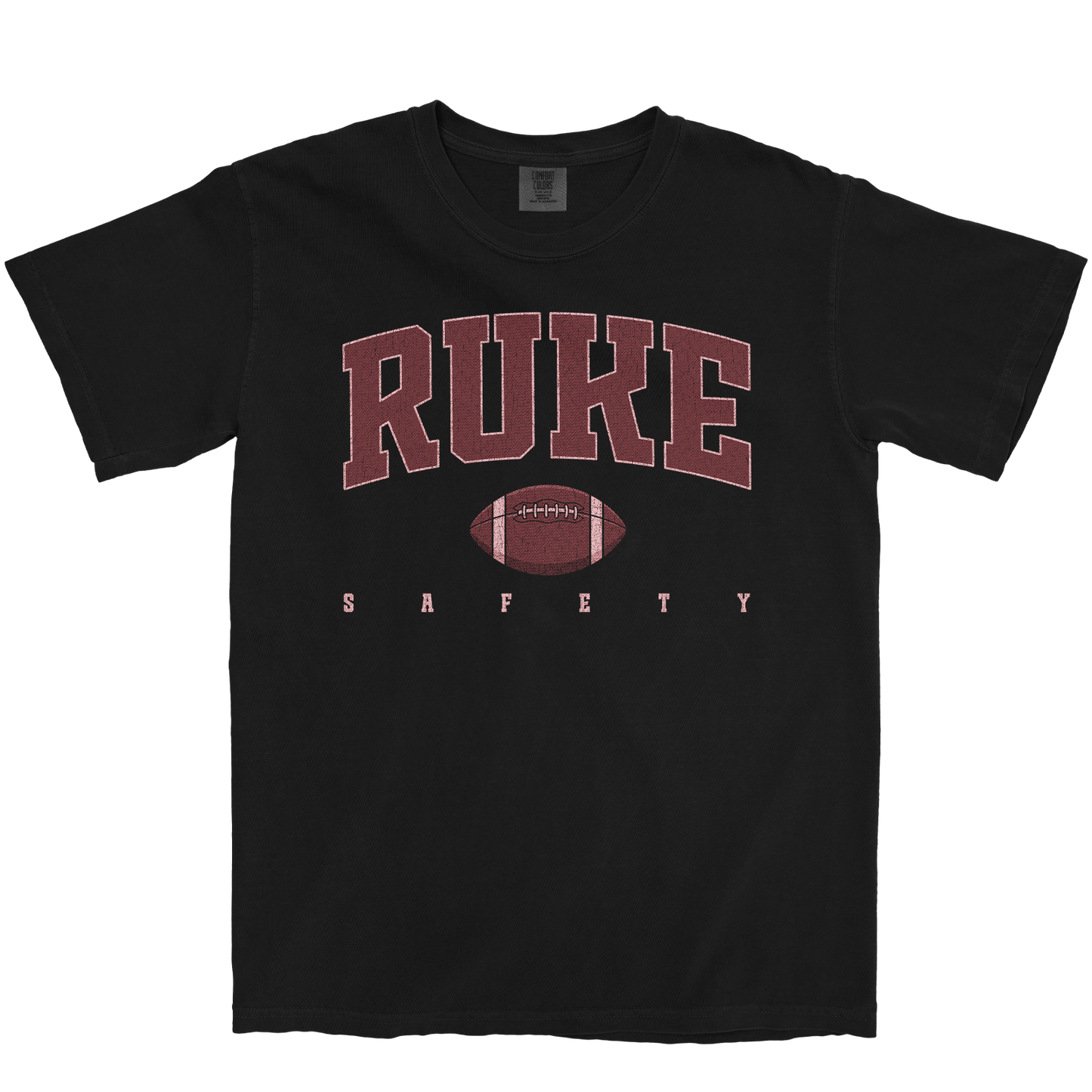 RUKEVWE ERUVWETAGHWARE RETRO BLACK TEE