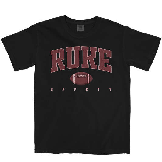RUKEVWE ERUVWETAGHWARE RETRO BLACK TEE