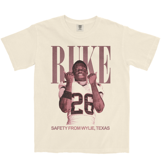 RUKEVWE ERUVWETAGHWARE VINTAGE WHITE TEE