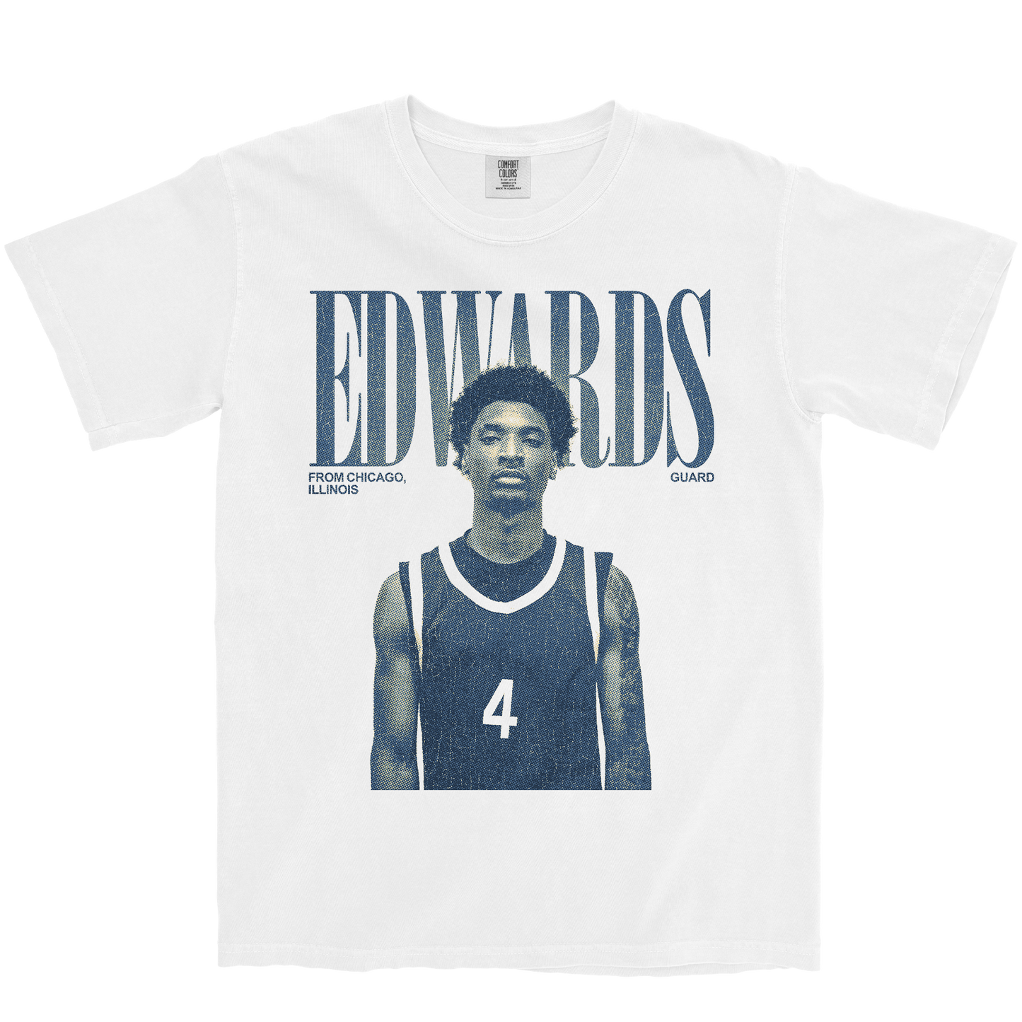 VEE EDWARDS VINTAGE WHITE TEE