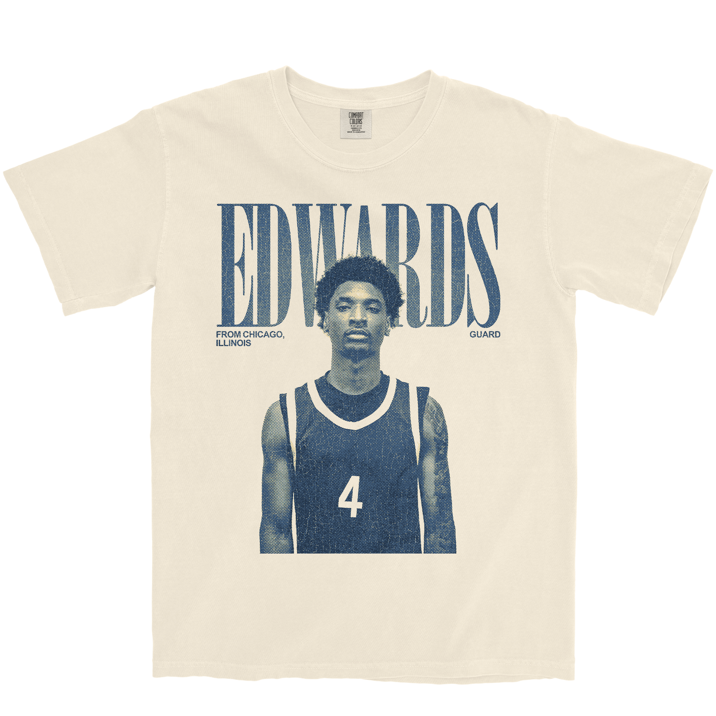 VEE EDWARDS VINTAGE IVORY TEE