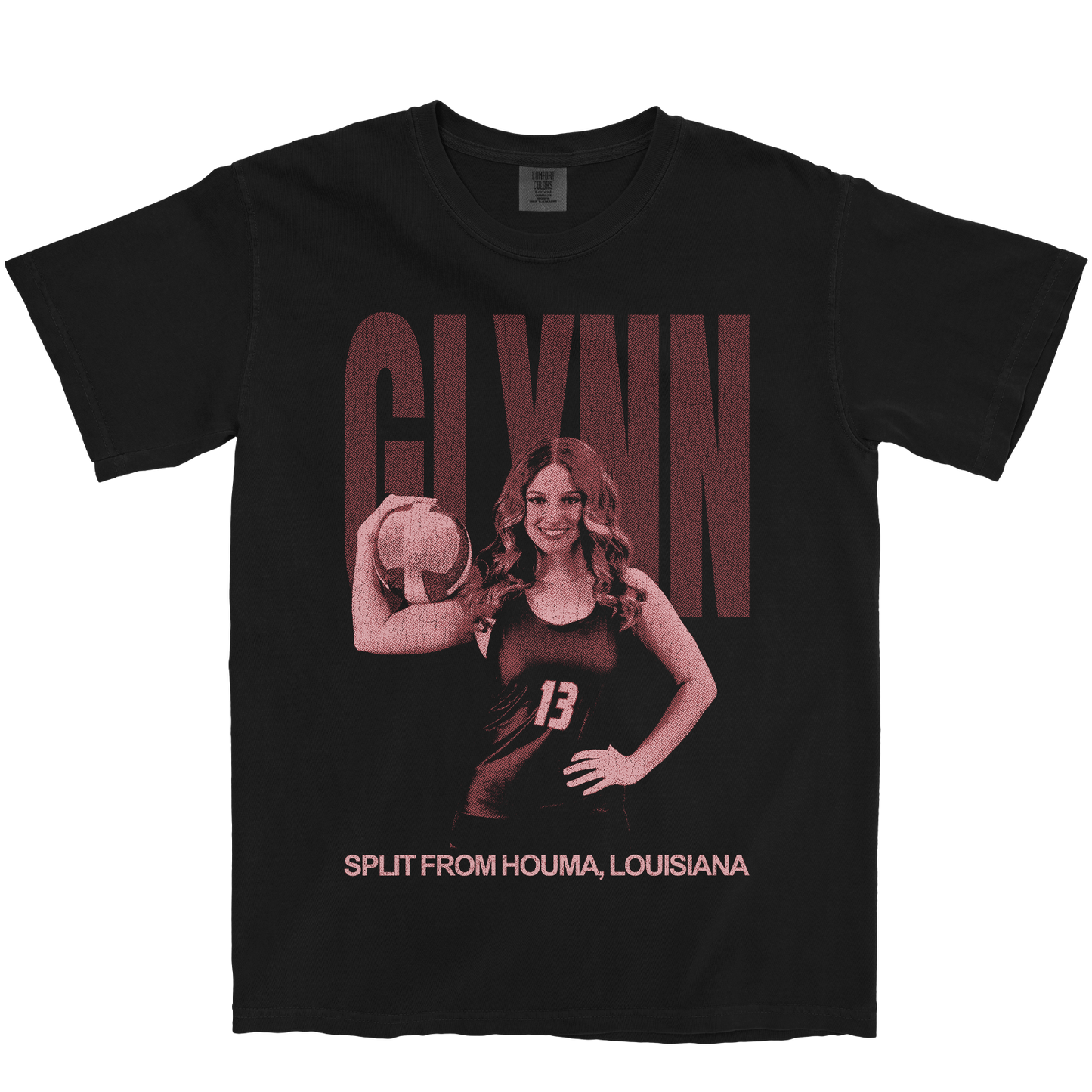 MACKENZIE GLYNN VINTAGE BLACK TEE