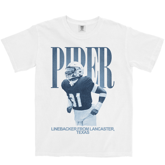 JAMARCUS PIPER VINTAGE WHITE TEE