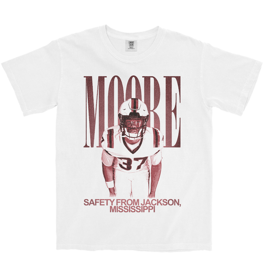 ASHTON MOORE VINTAGE WHITE TEE