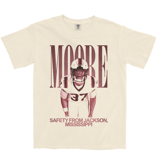 ASHTON MOORE VINTAGE IVORY TEE