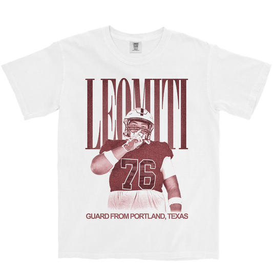 KALI'I LEOMITI VINTAGE WHITE TEE