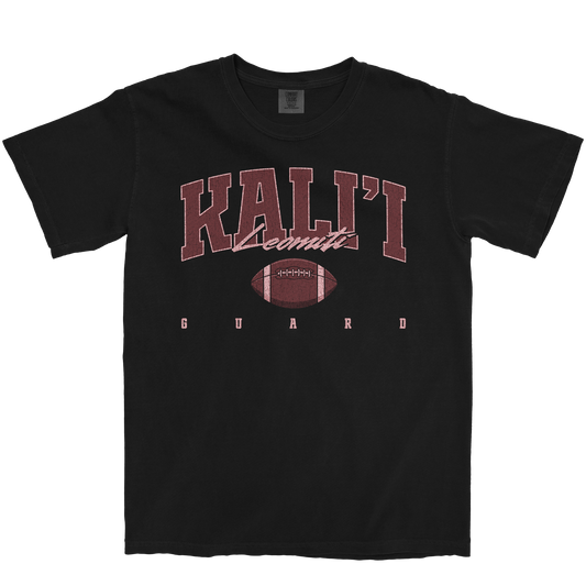 KALI'I LEOMITI RETRO BLACK TEE