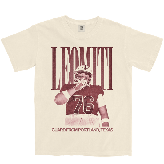 KALI'I LEOMITI VINTAGE IVORY TEE