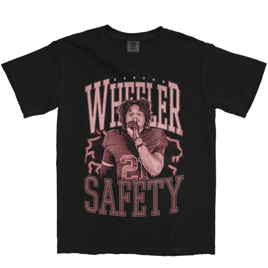 KEESON WHEELER VINTAGE BLACK TEE