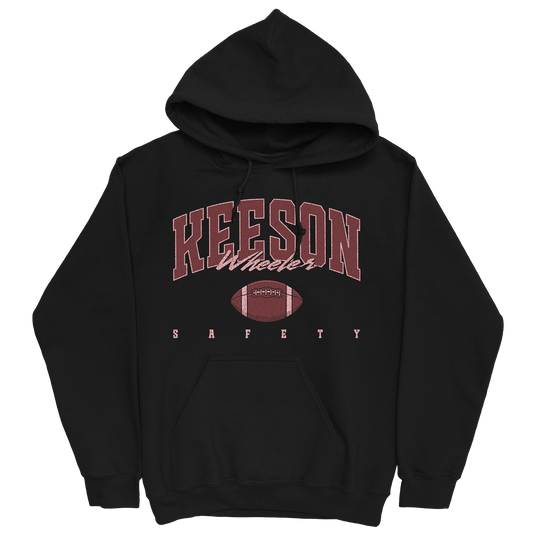 KEESON WHEELER RETRO BLACK HOODIE
