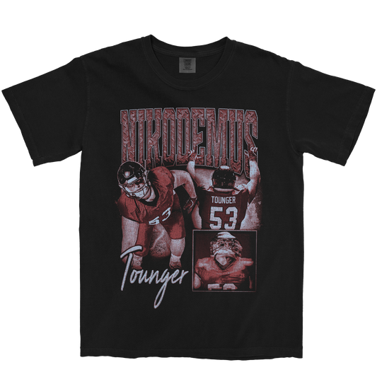 NIKODEMUS TOUNGER GRAPHIC BLACK TEE