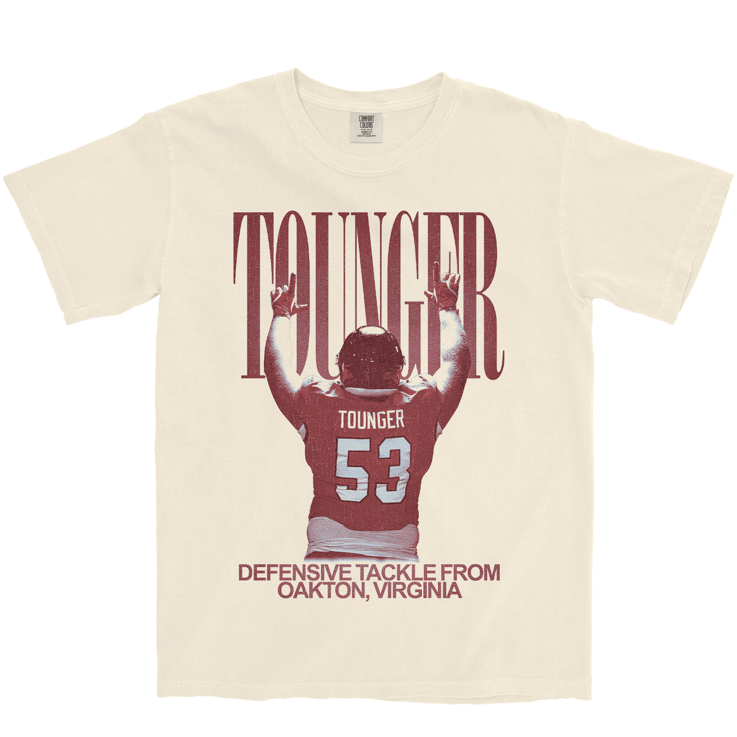 NIKODEMUS TOUNGER VINTAGE IVORY TEE